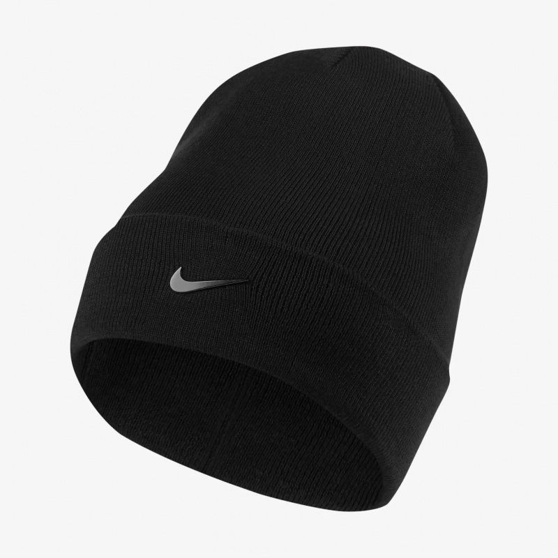 Gorro Nike Cuffed Swoosh Preto